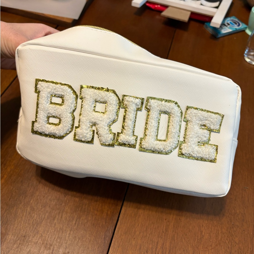 Bride cosmetic bag